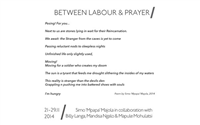 BETWEEN LABOUR & PRAYER
