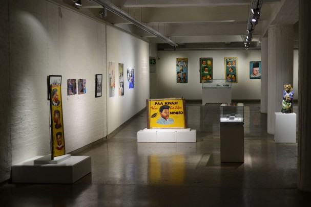 Doing Hair: Art and Hair in Africa, 2014. Installation view: Wits Art Museum. Photo: Michel Bega