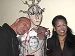 Kendell Geers, Steven Cohen and Elsie McCabe