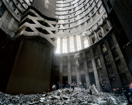 Cleaning the Core, Ponte City, Johannesburg