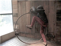 1876 (On the Penny-Farthing)