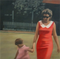 Red dress, Langlaagte, 1960’s