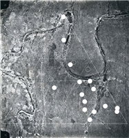  'Aerial photograph of Mbuluzi River, Simunye, Swaziland Diagram of seawater to freshwater ratios '
