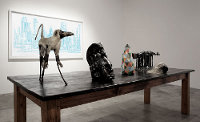 Installation view of