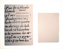 Catalogue from Alterior and Catalogue from Ed Young’s Bruce Gordon, the artist’s first solo show, at the the South African National Gallery (SANG) in 2003.