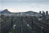Cape Town train station, from N2 Motorway