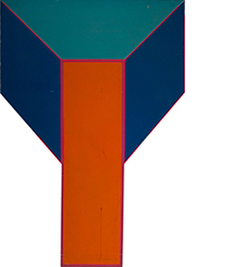 Trevor Coleman Untitled, 1970. Acrylic on canvas, 90 x 125 cm