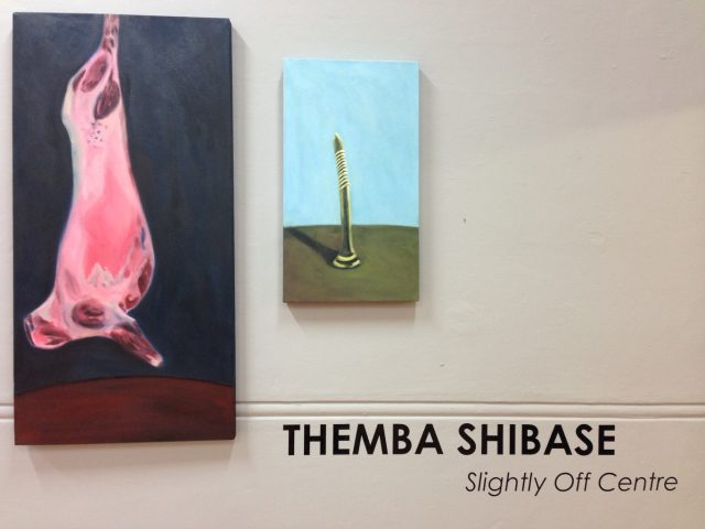 Themba Shibase, Slightly Off Centre, 2015, installation view