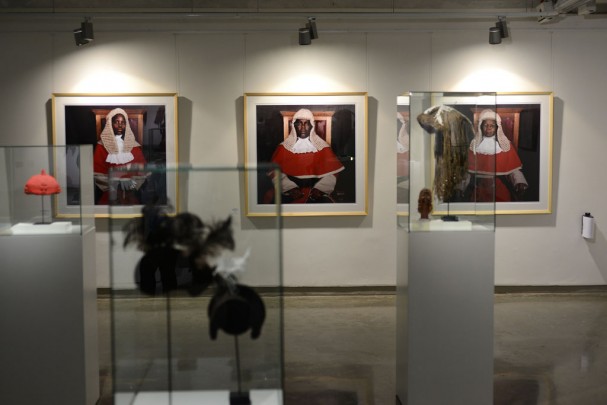 Doing Hair: Art and Hair in Africa, 2014. Installation view: Wits Art Museum. Photo: Michel Bega