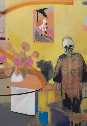 Kate Gottgens, Interior: Lost Soul, 2017. Oil on canvas, 150 x 150 cm          